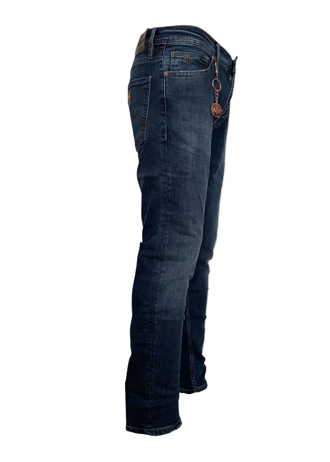 Armani Exchange Herren Blau Stretch Jeans