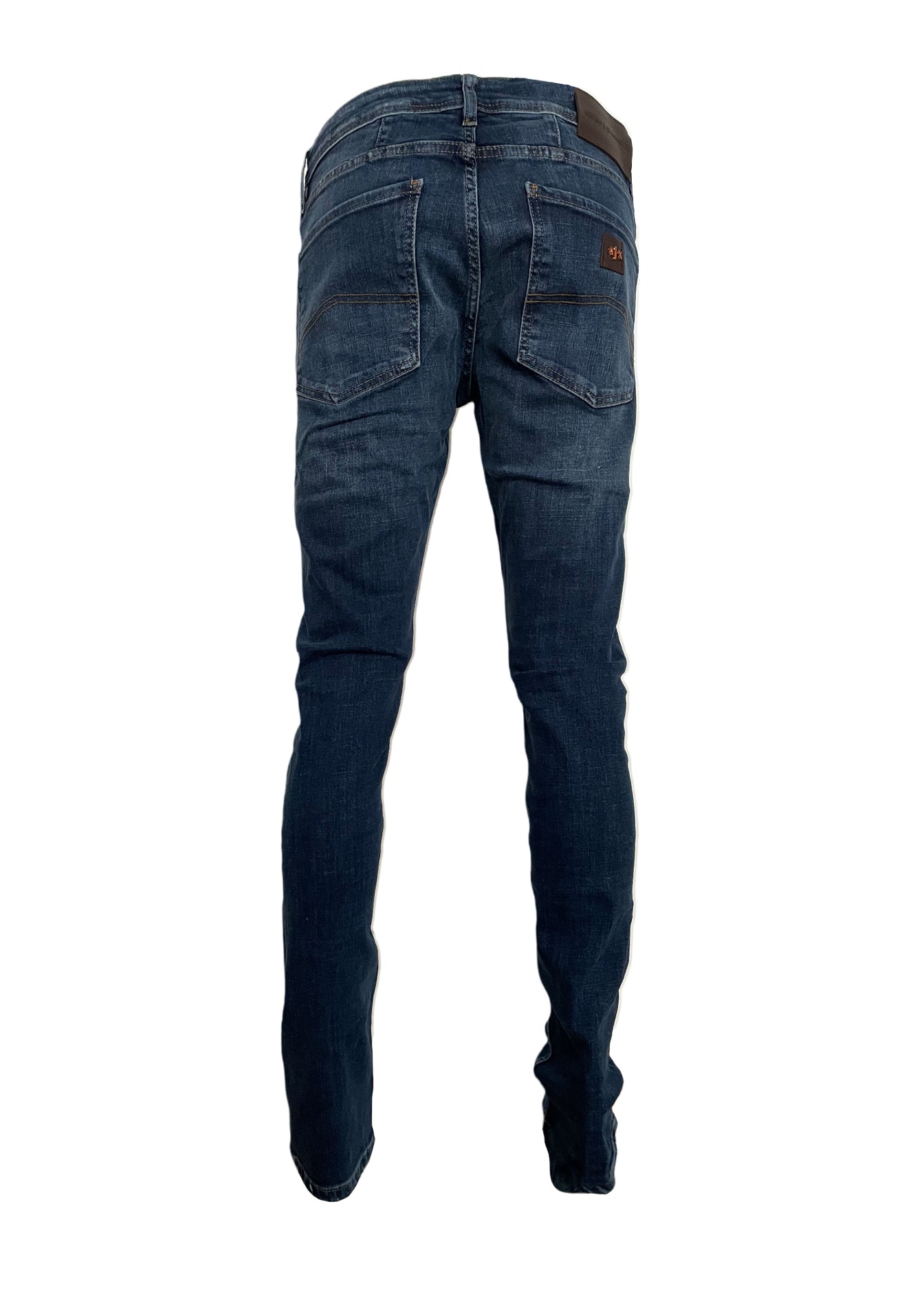 Armani Exchange Herren Blau Stretch Jeans