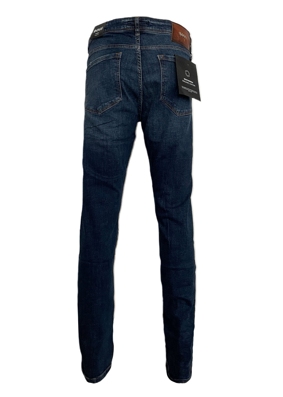 Hugo Boss Herren Blau Stretch Jeans